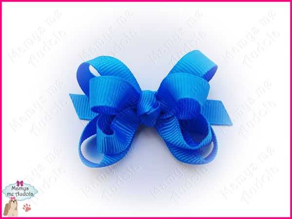 Litle Bow Azul Turquesa