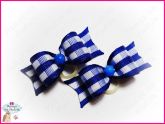 Resinados Xadrez (Azul & Branco)